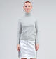 Vero Moda Happyshine Pull avec col roulé en Gris pour femmes (349054)