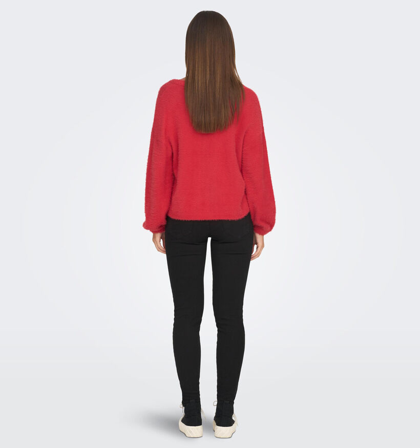 JDY Jola Rode Trui met v-hals voor dames (331930)