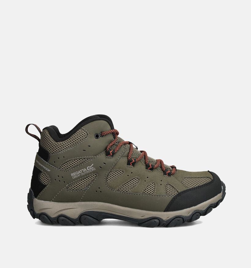 Regatta Edgepoint IV Mid Kakigroene Wandelschoenen voor heren, dames (377537) - geschikt voor steunzolen