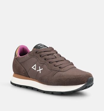 Sun68 Low Sneakers Bruin/Roze/Bordeaux/Groen