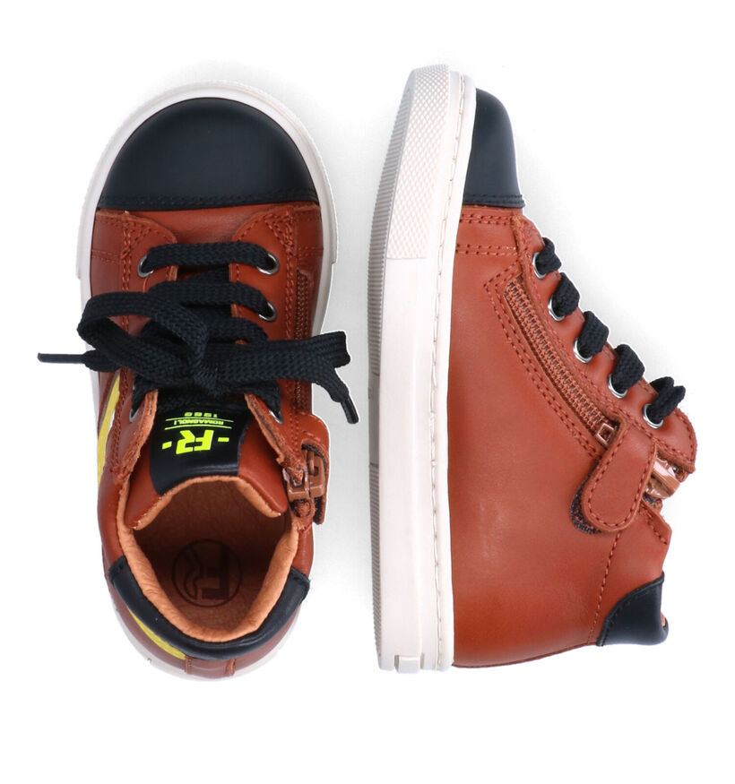 FR by Romagnoli Chaussures pour bébé en Cognac en cuir (314511)