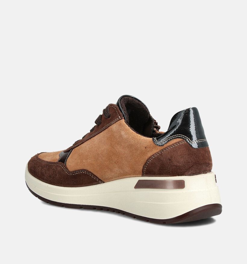 Ara Garda Bruine Sneakers voor dames (362475) - geschikt voor steunzolen