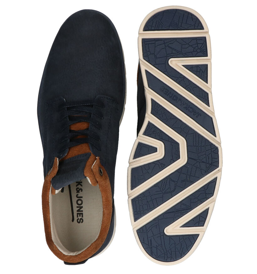 Jack & Jones Hennessy Chaussures hautes en Bleu en nubuck (278340)