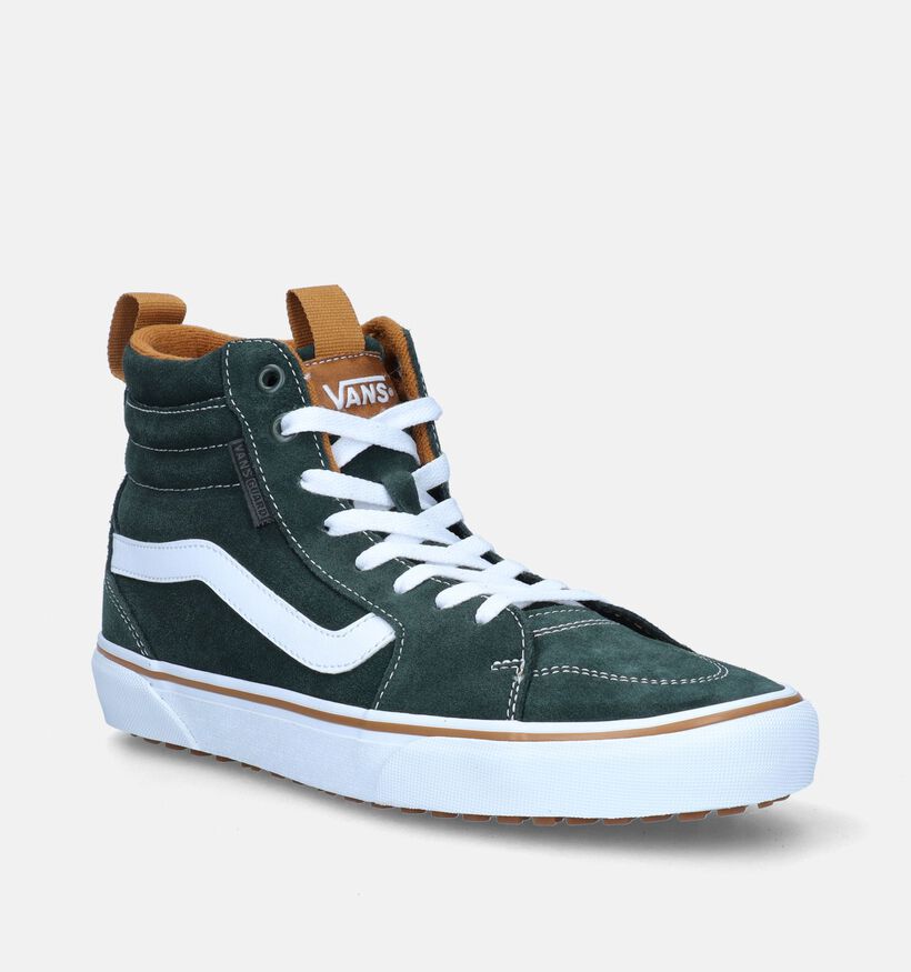 Vans Filmore Hi Vansguard Baskets de skate en Vert pour hommes, garçons (343773)