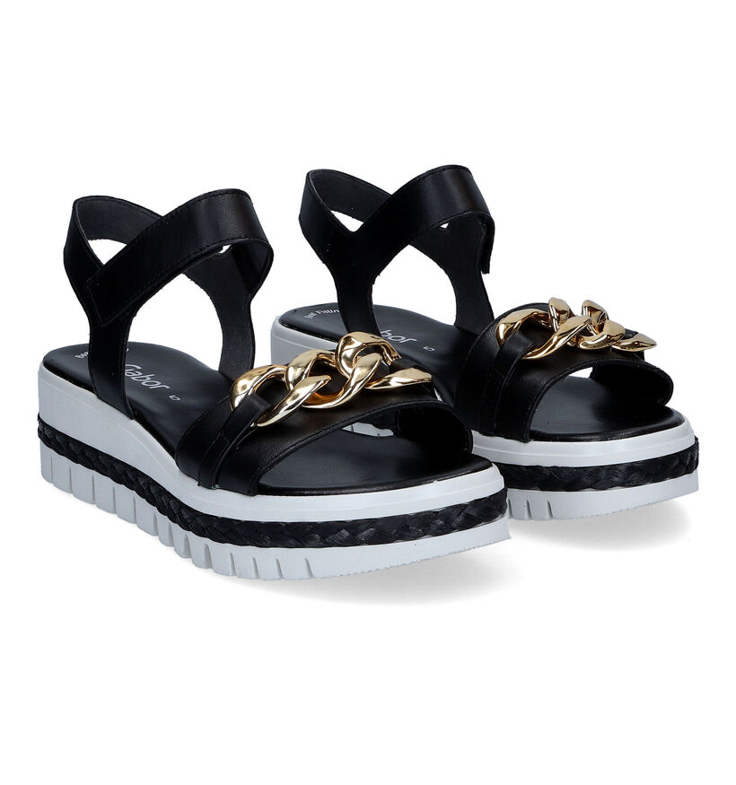 Gabor Best Fitting Ecru Sandalen voor dames (308414)