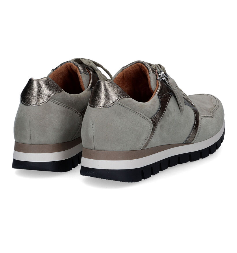 Gabor OptiFit Zwarte Sneakers voor dames (312479) - geschikt voor steunzolen