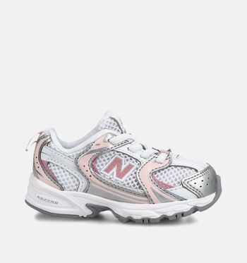 New Balance 530 Low Sneakers WHITE/White/Pink/WHITE/ NATURAL INDIGO/summer fog/nimbus cloud