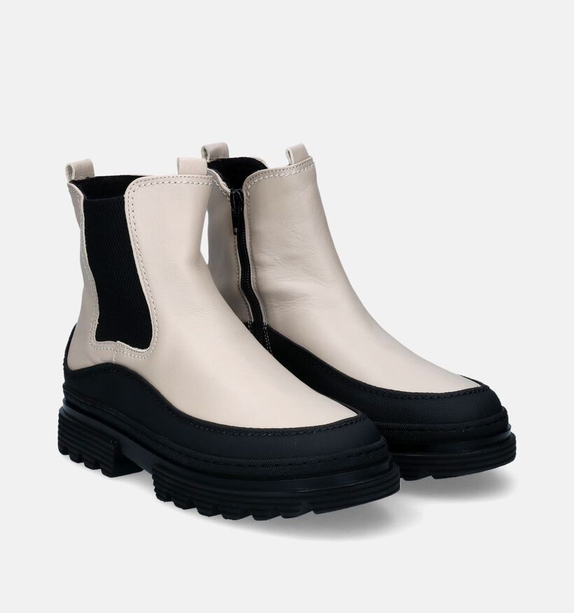 Gabor OptiFit Beige Chelsea Boots voor dames (315253) - geschikt voor steunzolen