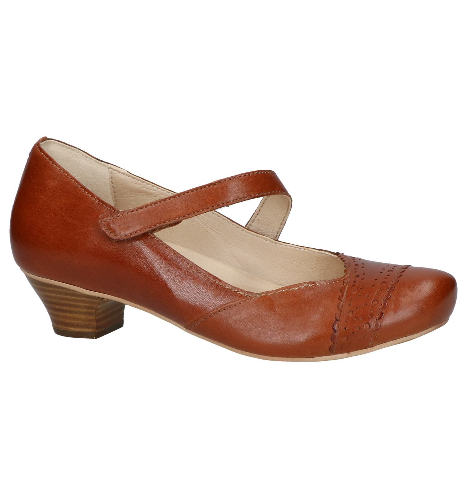 Cognac Pumps Brako Anatomics Dames Pumps Online op TORFS.BE