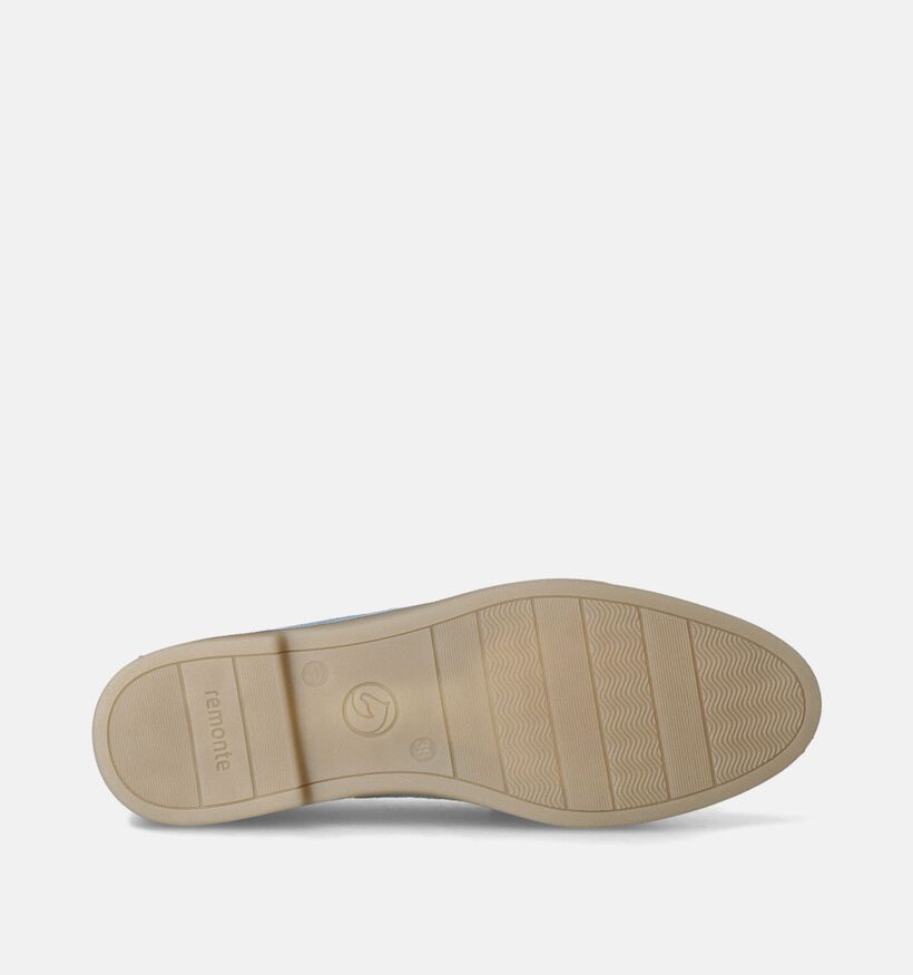 Remonte Blauwe Loafers voor dames (354857) - geschikt voor steunzolen