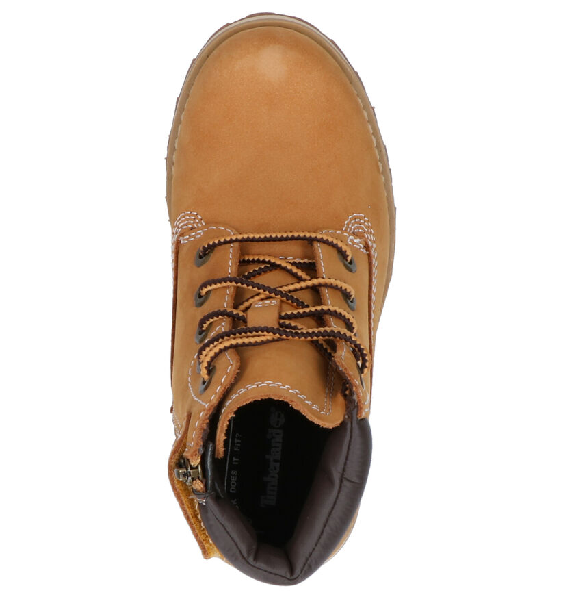 Timberland Courma Kid 6 Inch Bottines en Naturel pour filles, garçons (345266) - pour semelles orthopédiques