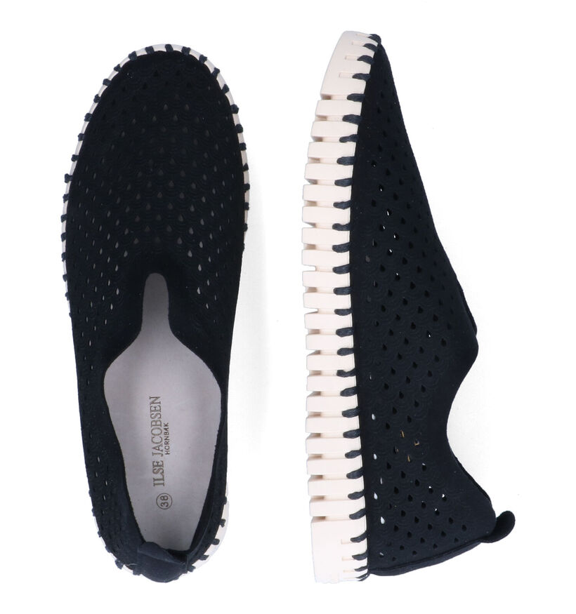Ilse Jacobsen Tulip Chaussures à enfiler en Noir pour femmes (324078) - pour semelles orthopédiques