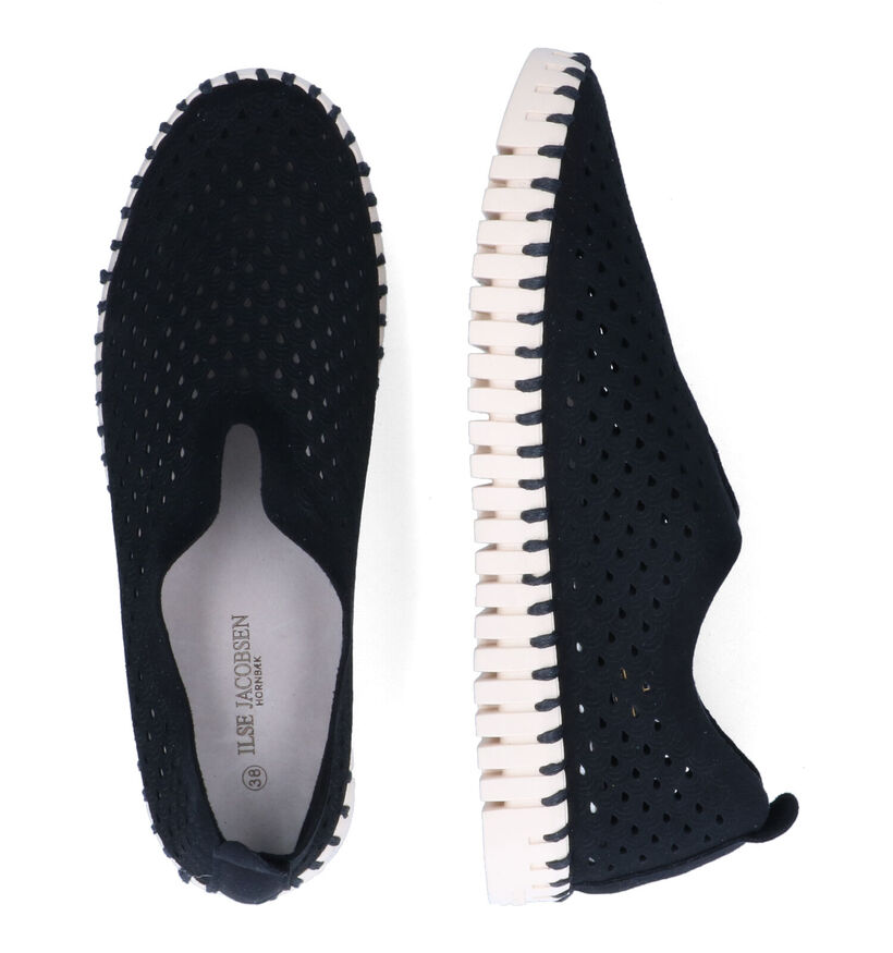 Ilse Jacobsen Tulip Chaussures à enfiler en Bleu pour femmes (340287) - pour semelles orthopédiques
