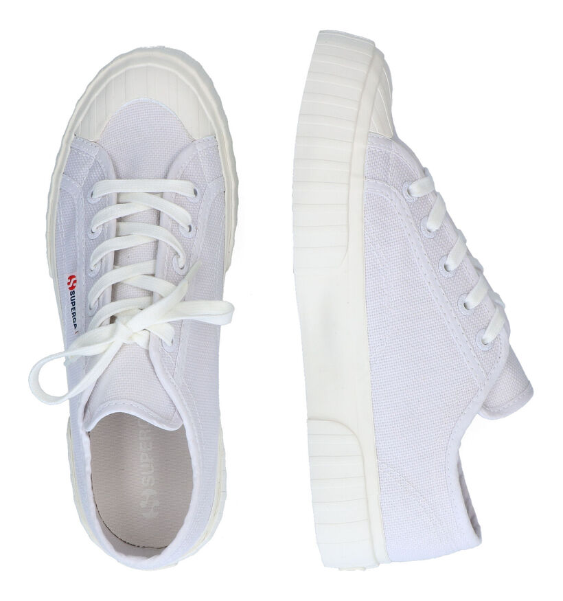 Superga Stripe Grijze Sneakers voor dames (305730)