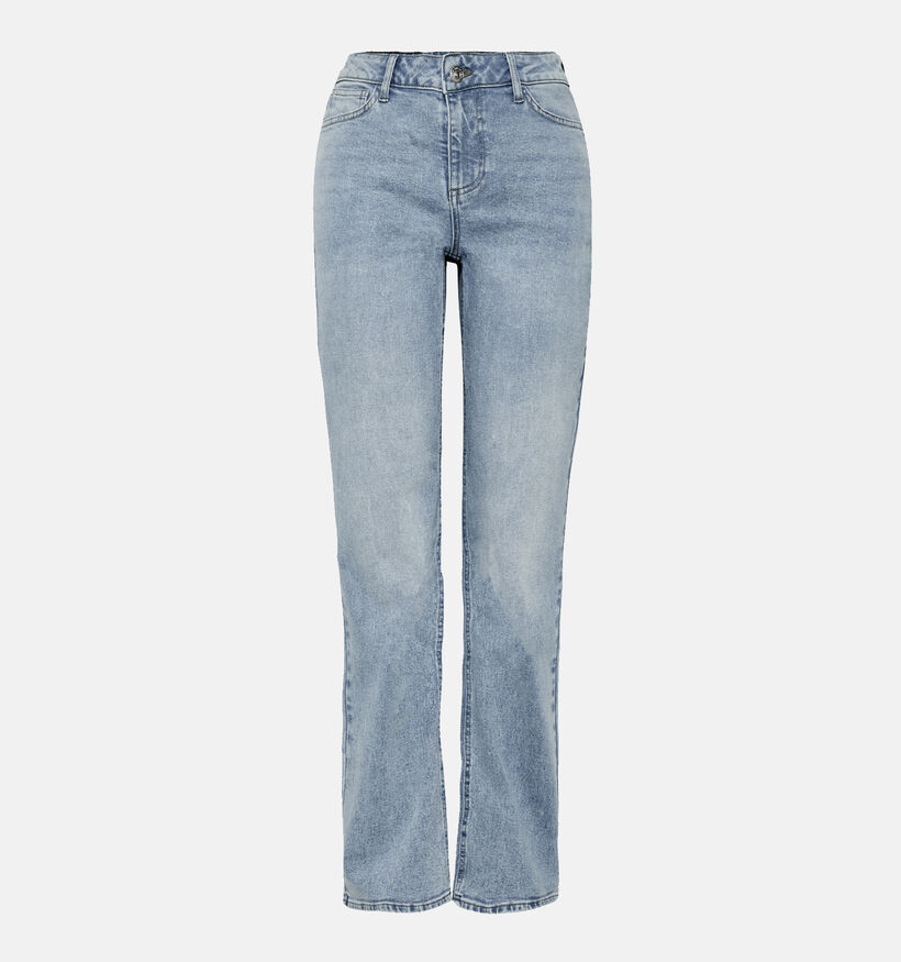 Pieces Kelly Blauwe Straight leg jeans L32 voor dames (351102)