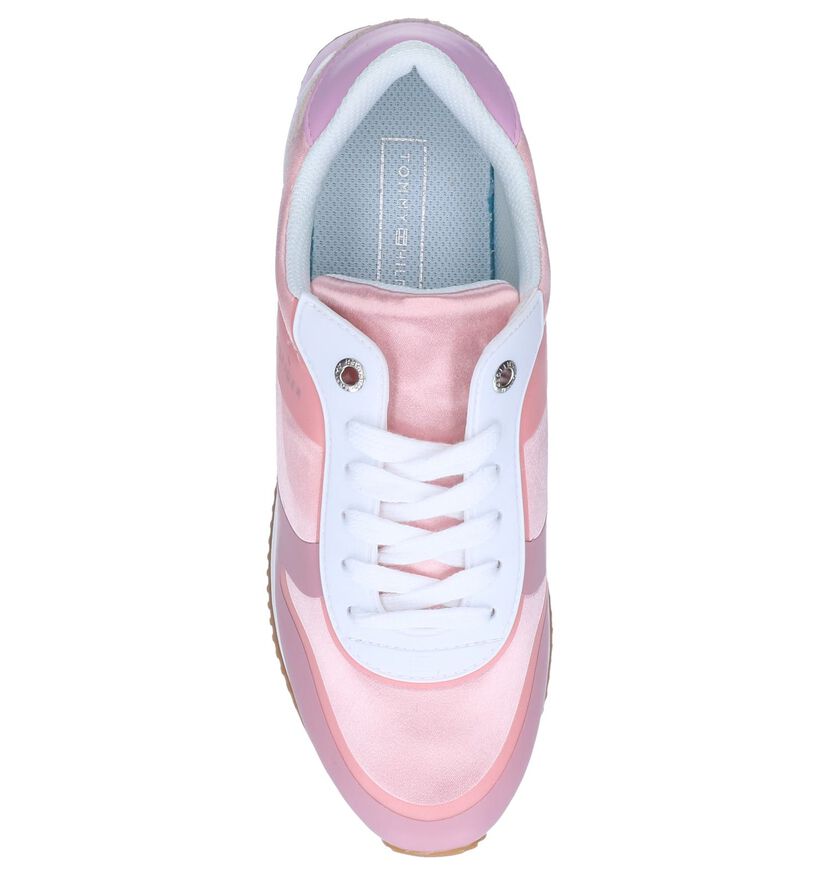Roze Sneakers Tommy Hilfiger Pop Color Satin, , pdp