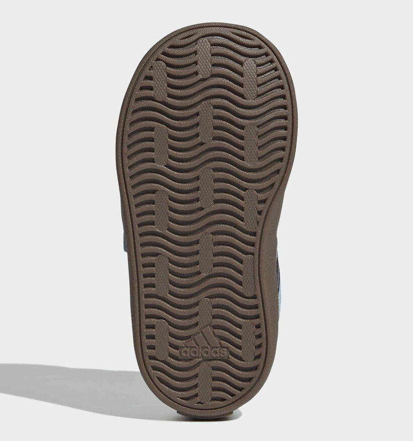 adidas VL Court 3.0 Lichtblauwe Sneakers voor meisjes, jongens (380826)