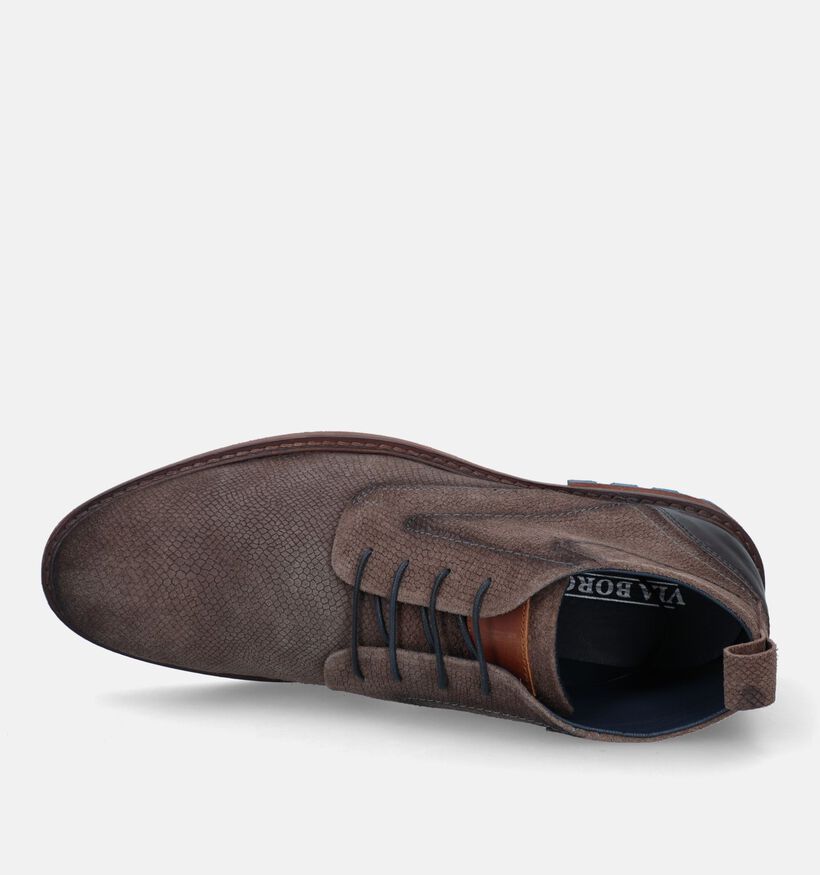 Via Borgo Chaussures hautes en Marron pour hommes (330339)