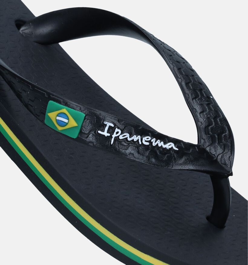 Ipanema Classic Brasil Tongs en Noir pour filles, garçons (340679)