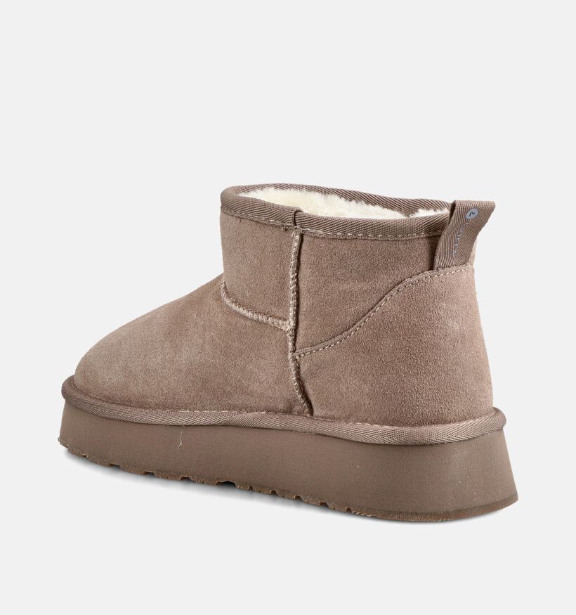 Luhta Lupaava MS Bottines d'hiver en Beige pour femmes (378592) - pour semelles orthop&eacute;diques