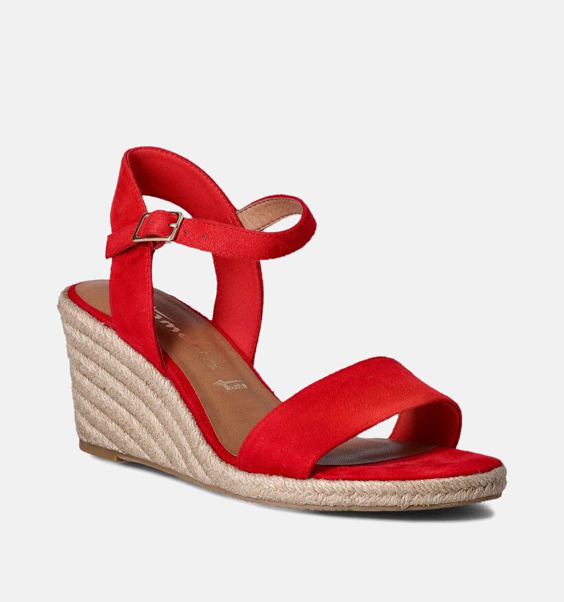 Tamaris Sandales en Rouge pour femmes (365922)