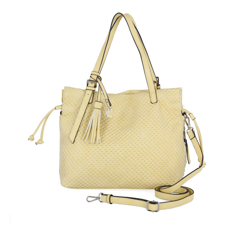 Tamaris Gladys Sac à bandoulière en Jaune en simili cuir (312995)