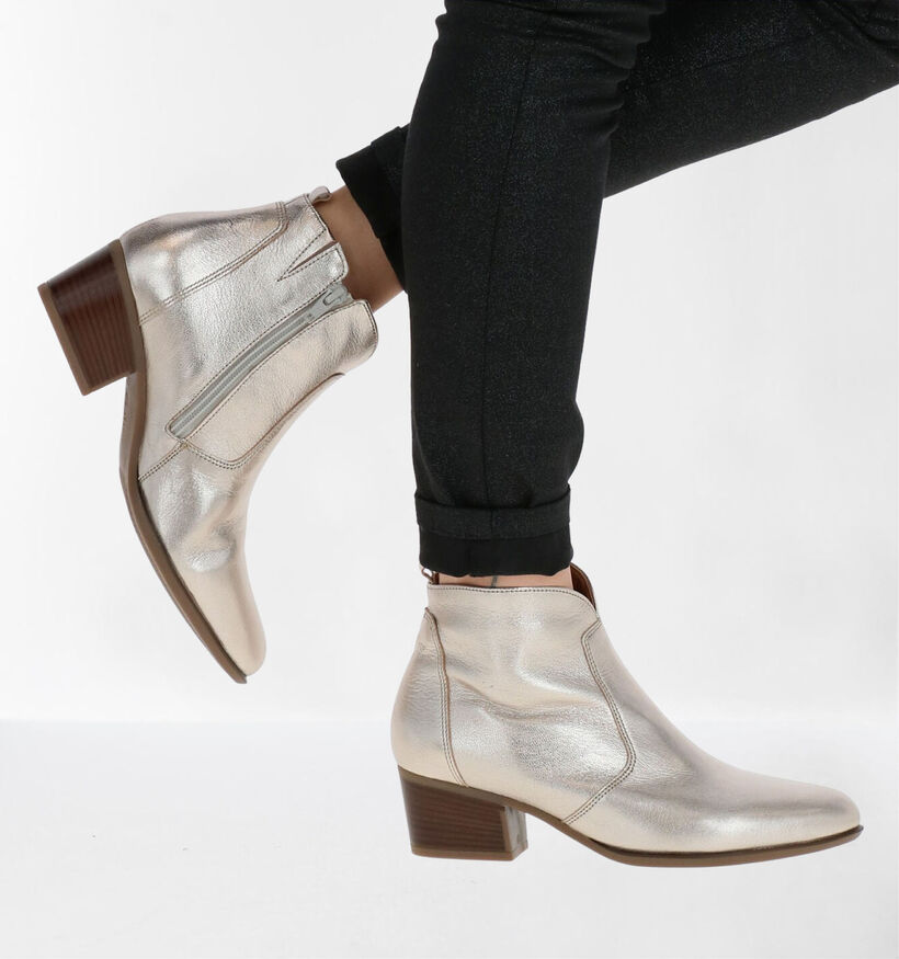 Gabor Santiags en Or en cuir (283522)