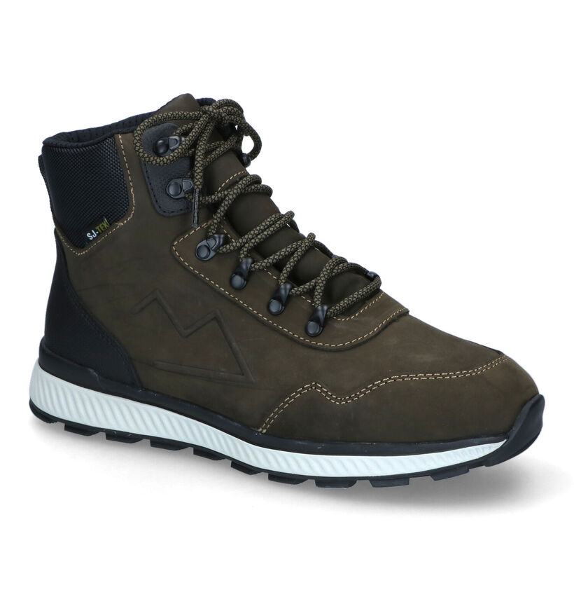 Safety Jogger Adventure Street Chaussures de randonnée en Cognac pour hommes (326991) - pour semelles orthopédiques