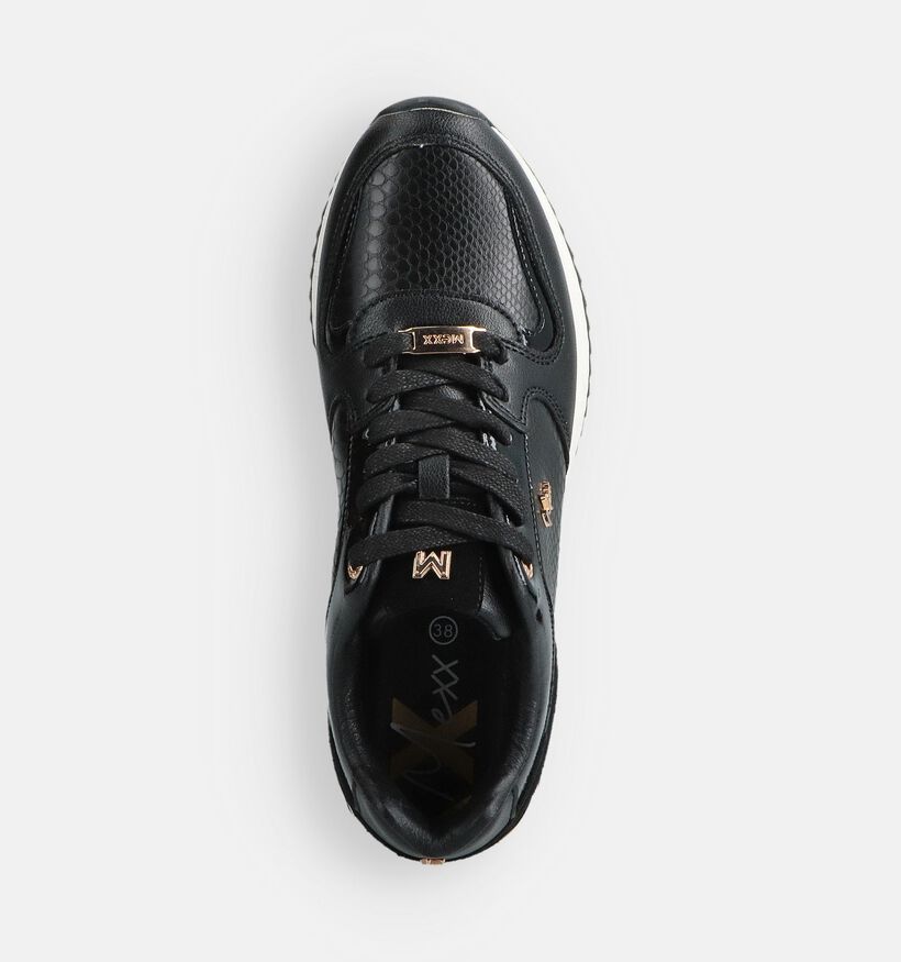 Mexx Fleur Ellen Baskets en Noir pour femmes (370023) - pour semelles orthopédiques