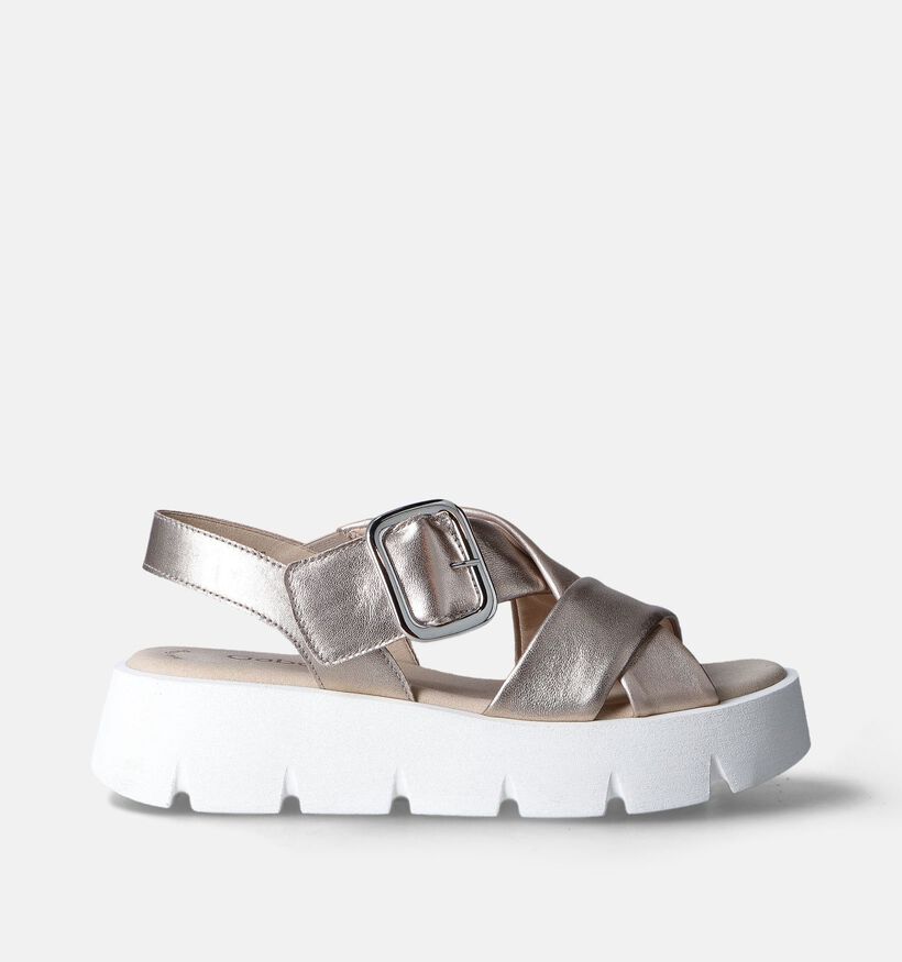 Gabor Roze Sandalen met Plateauzool voor dames (355088)