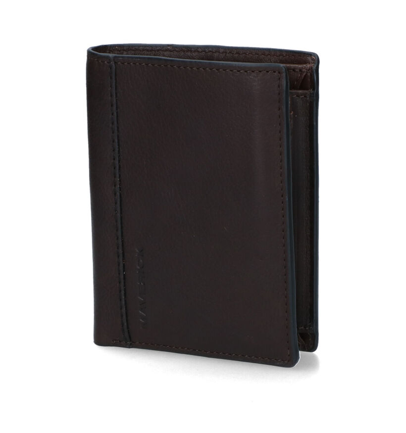 Maverick Bruine Portefeuille voor heren (358835)