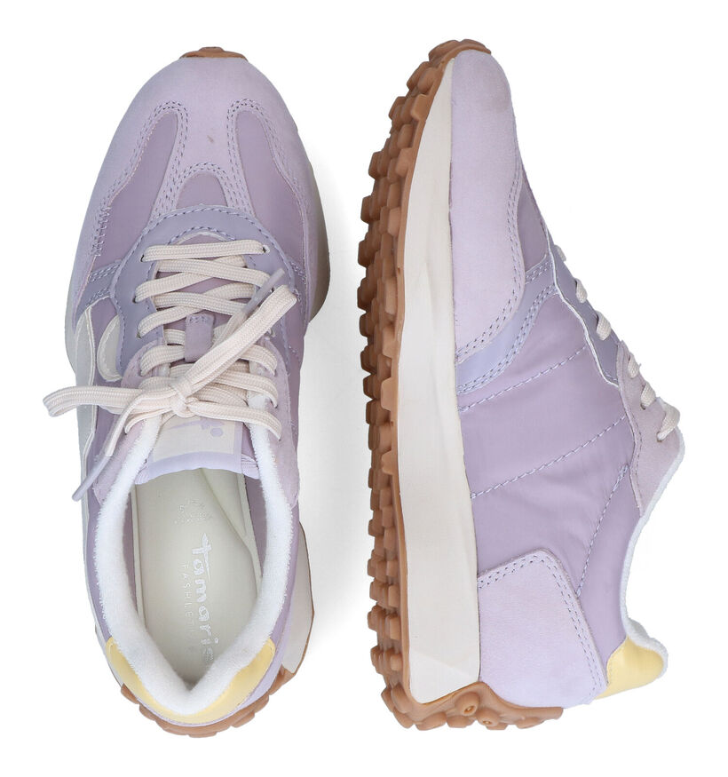 Tamaris Fashletics Gele Sneakers voor dames (310310) - geschikt voor steunzolen