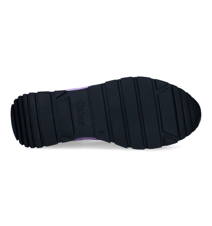 Gabor OptiFit Paarse Sneakers voor dames (323149) - geschikt voor steunzolen