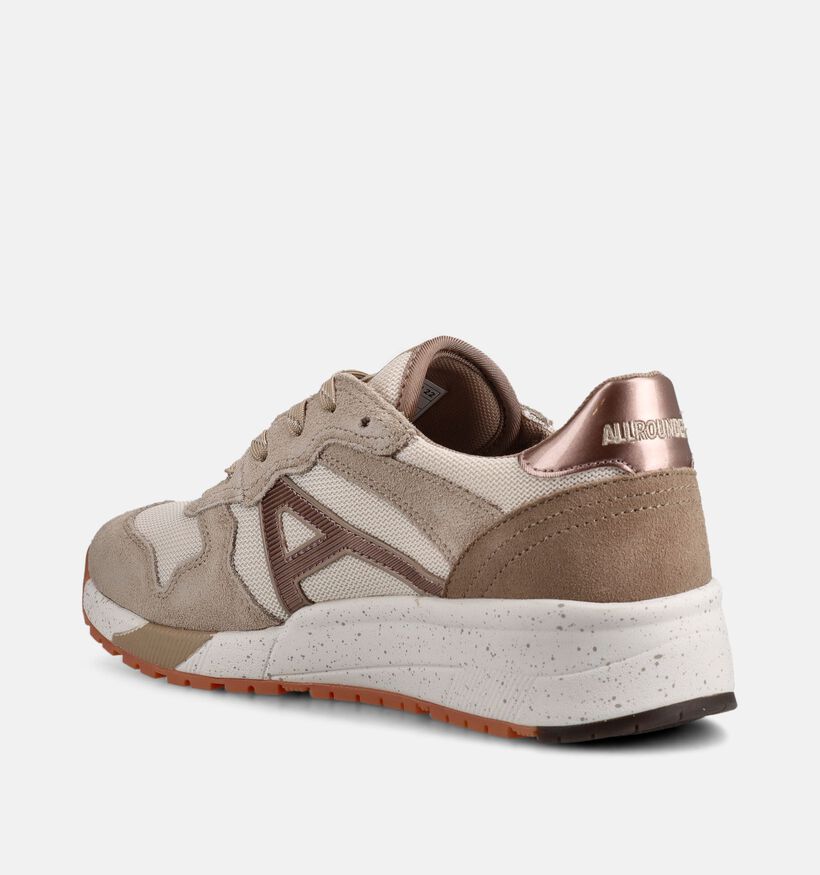 Allrounder Vitesse 2 Lichtbeige Veterschoenen voor dames (369971) - geschikt voor steunzolen