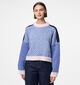 Pieces Remix Blauwe Trui voor dames (365636)