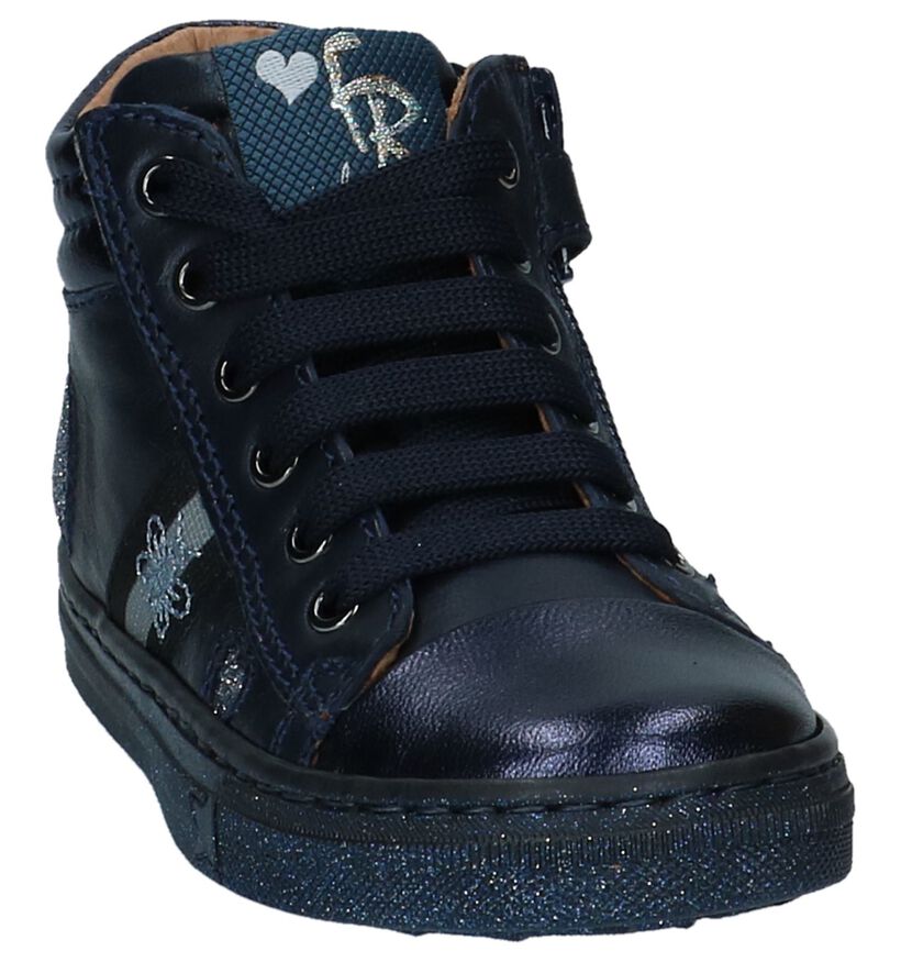 FR by Romagnoli Chaussures hautes en Bleu foncé en cuir (223434)