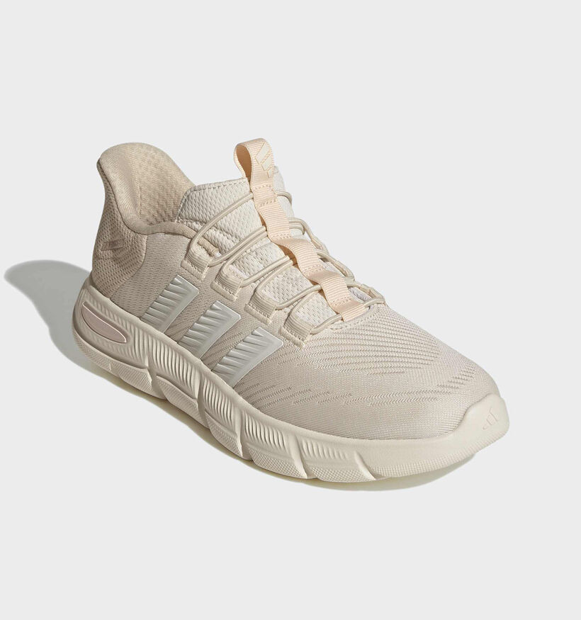 adidas Cloudfoam Flex Rapidfit Baskets sportives en Beige pour femmes (372723)