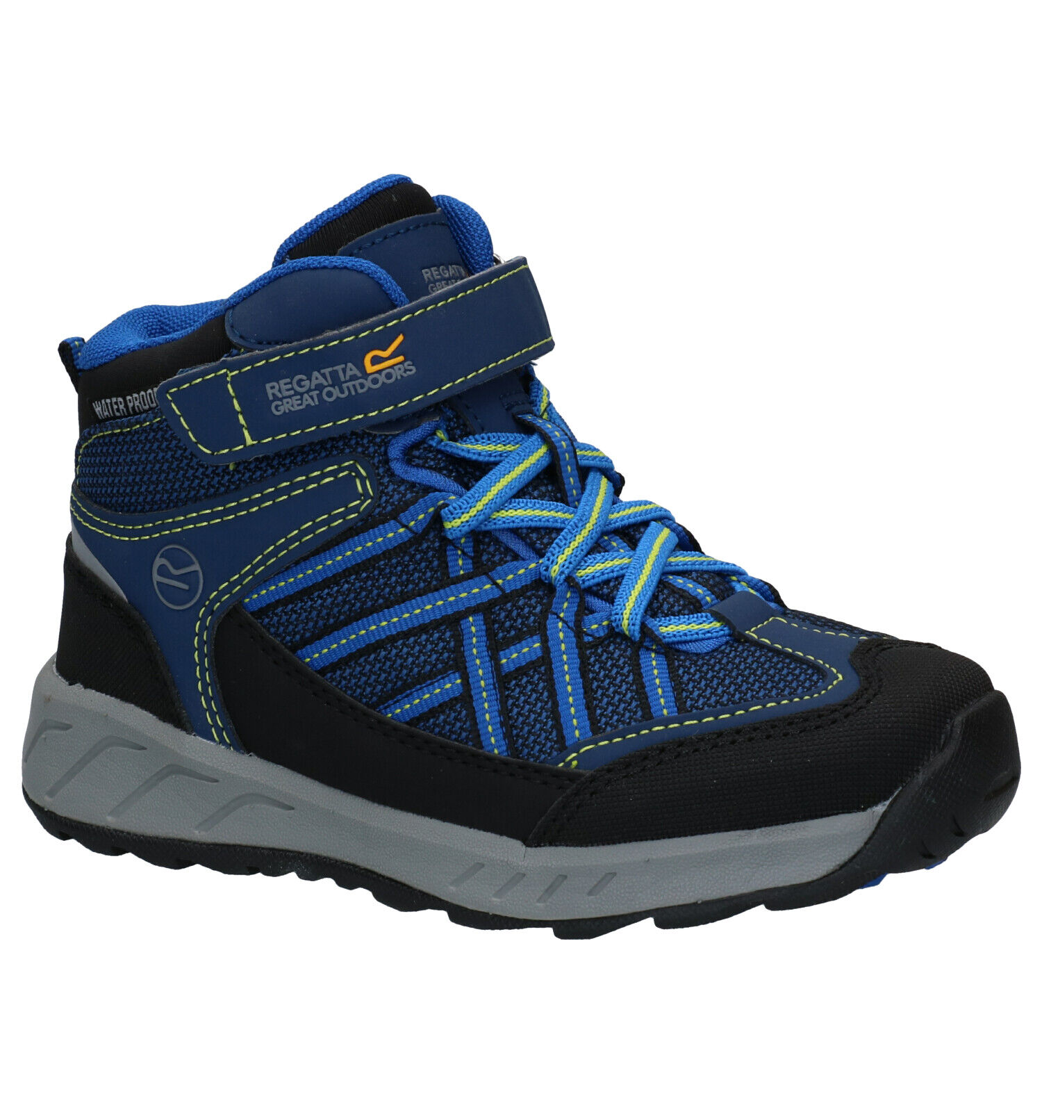Regatta RKF 508 Blauwe Wandelschoenen Jongens Outdoorschoenen Online op TORFS.BE