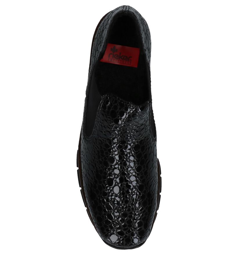 Rieker Zwarte Chelsea Boots in kunstleer (282722)