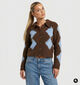 Desires Savannah Gilets en Brun fonc&eacute; pour femmes (379173)