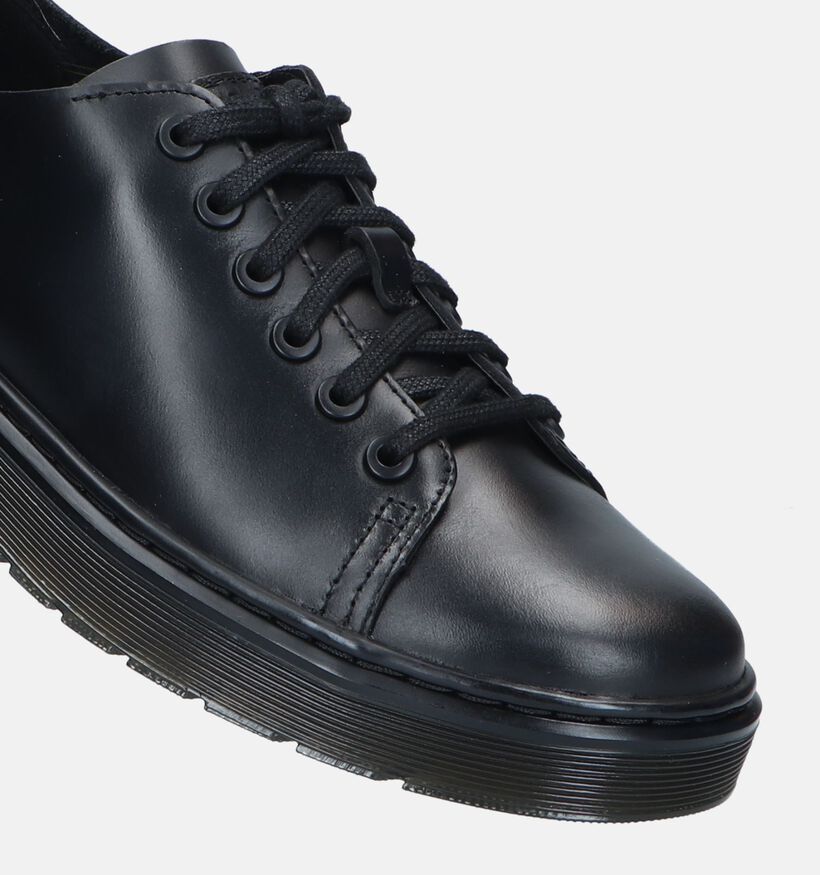 Dr. Martens Dante Zwarte Veterschoenen voor heren (327251) - geschikt voor steunzolen