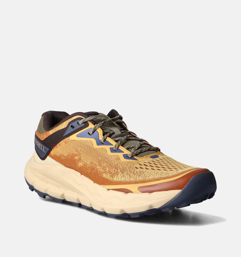 Merrell Nova 4 Gele Wandelschoenen voor heren (352777) - geschikt voor steunzolen