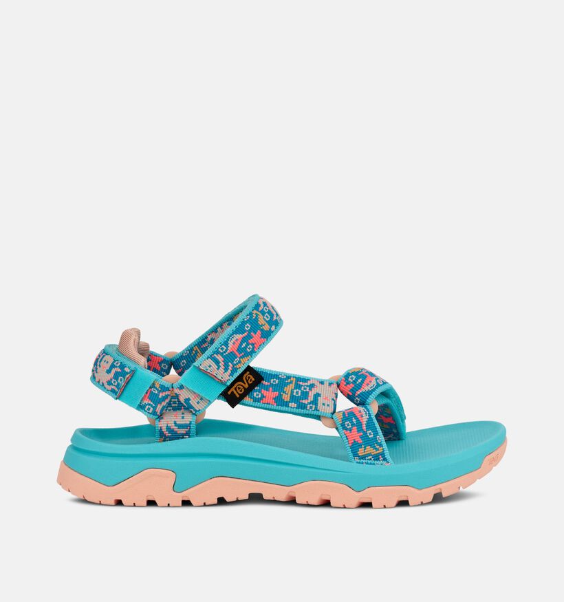 Teva Hurricane Turqoise/Roze Watersandalen voor meisjes (370336)