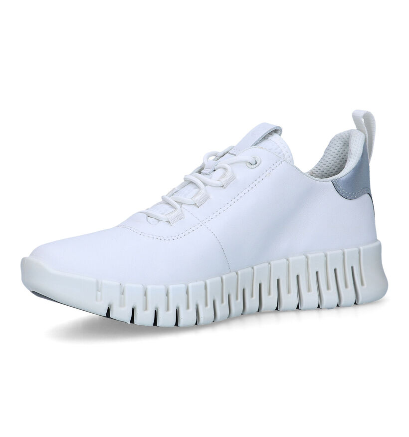 ECCO Gruuv Chaussures à lacets en Blanc pour femmes (353340) - pour semelles orthopédiques
