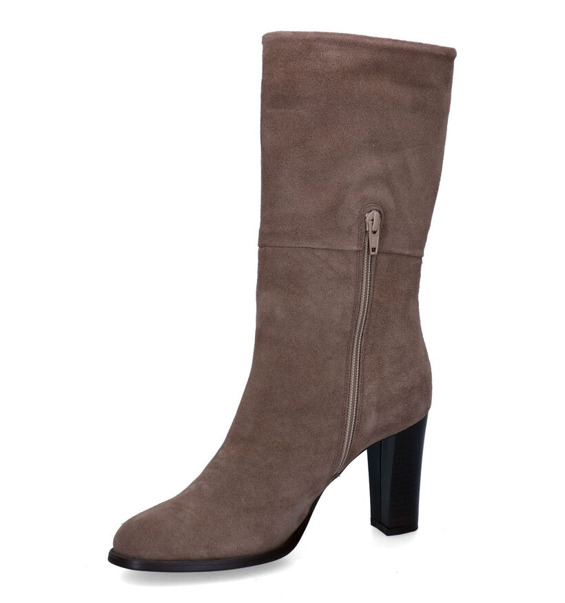 Signatur Bottes courtes en Taupe pour femmes (308203)