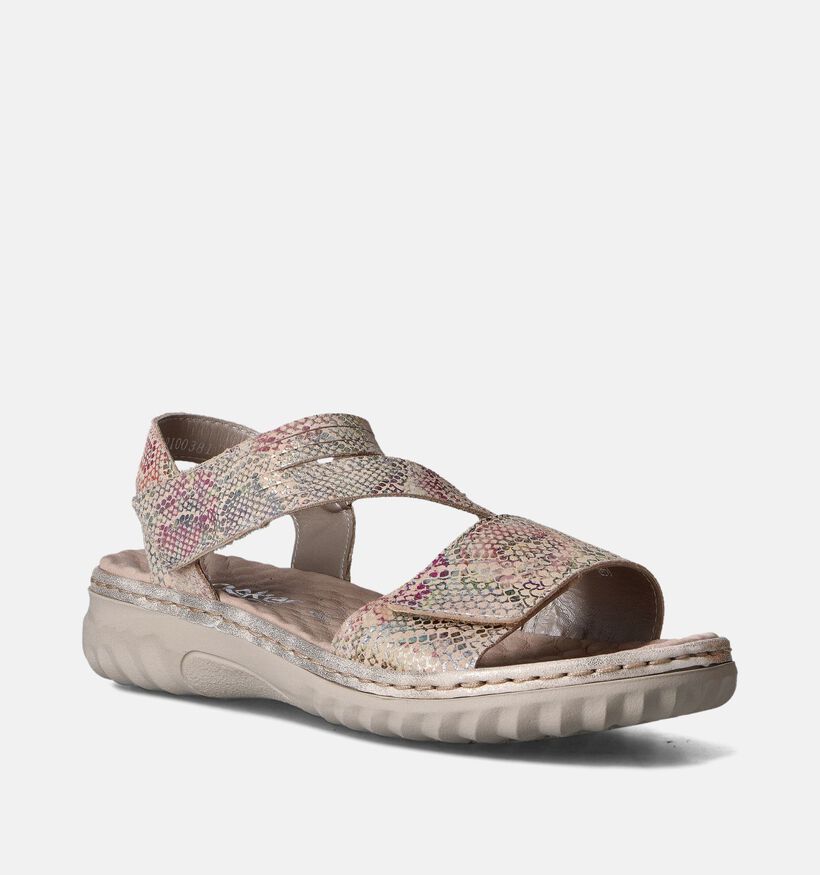 Rieker Beige Sandalen voor dames (354981)