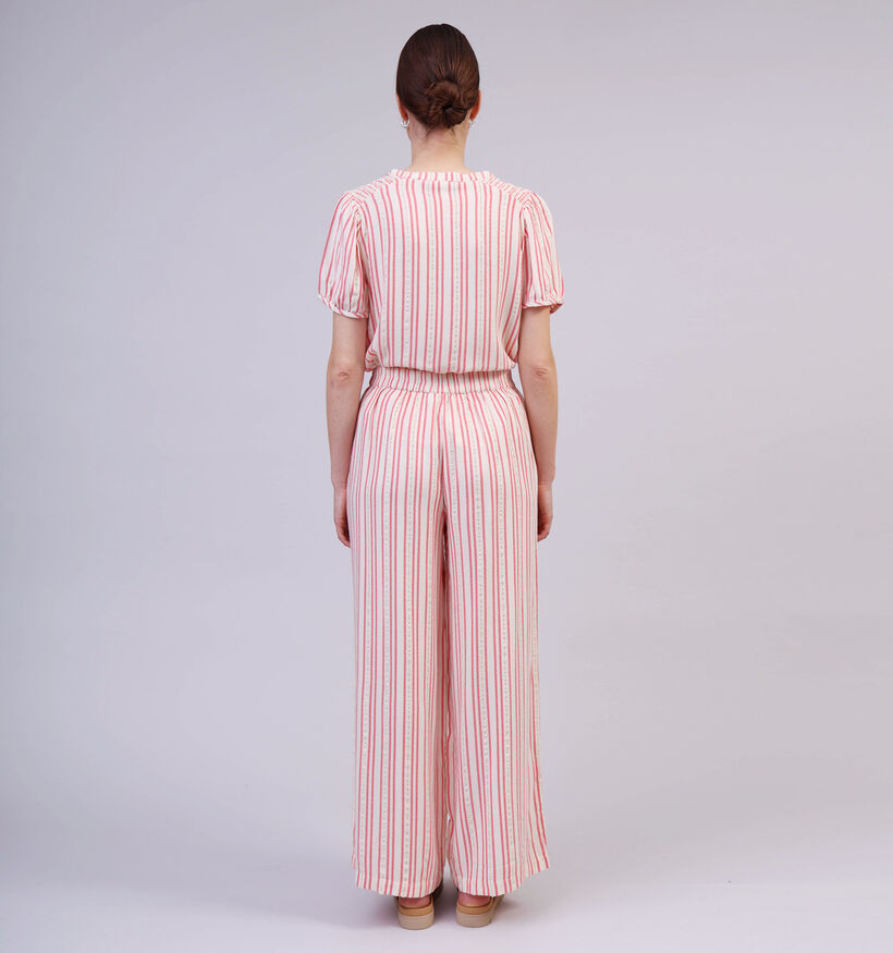 Vero Moda Baya Rode Wijde broek voor dames (353113)