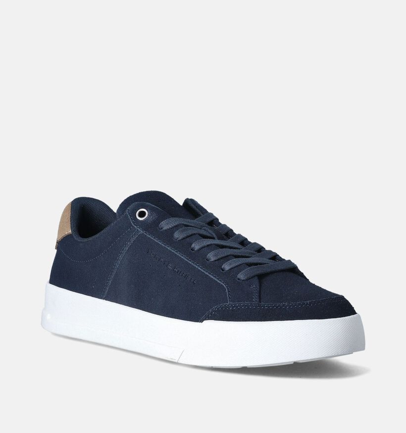 Tommy Hilfiger Court Summer Blauwe Sneakers voor heren (358661) - geschikt voor steunzolen
