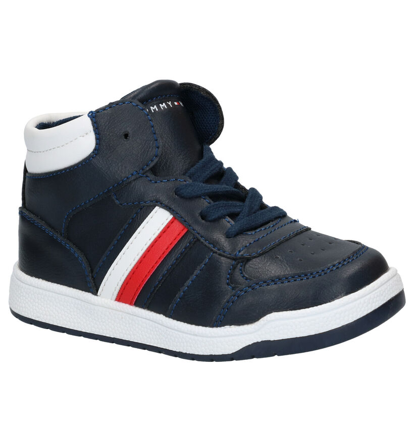 Tommy Hilfiger Blauwe Hoge Schoenen in kunstleer (279917)