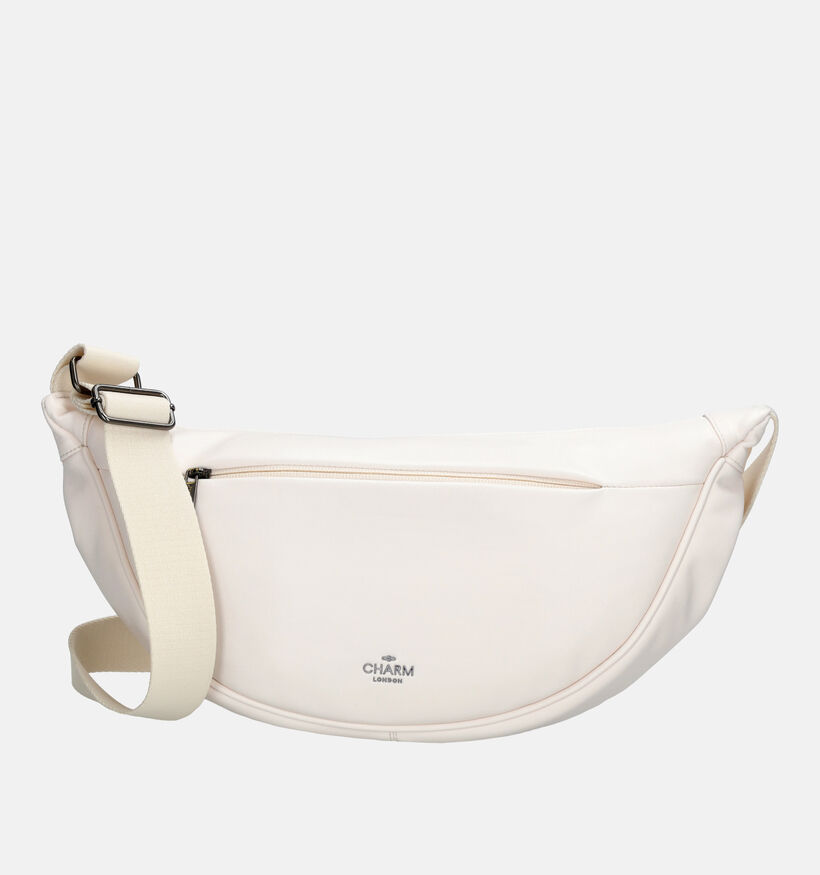 Charm London Witte Crossbody heuptas voor dames (358954)